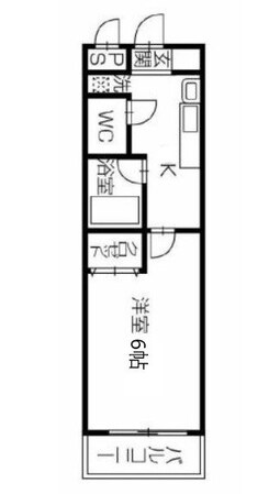 チェリーハイツの物件間取画像